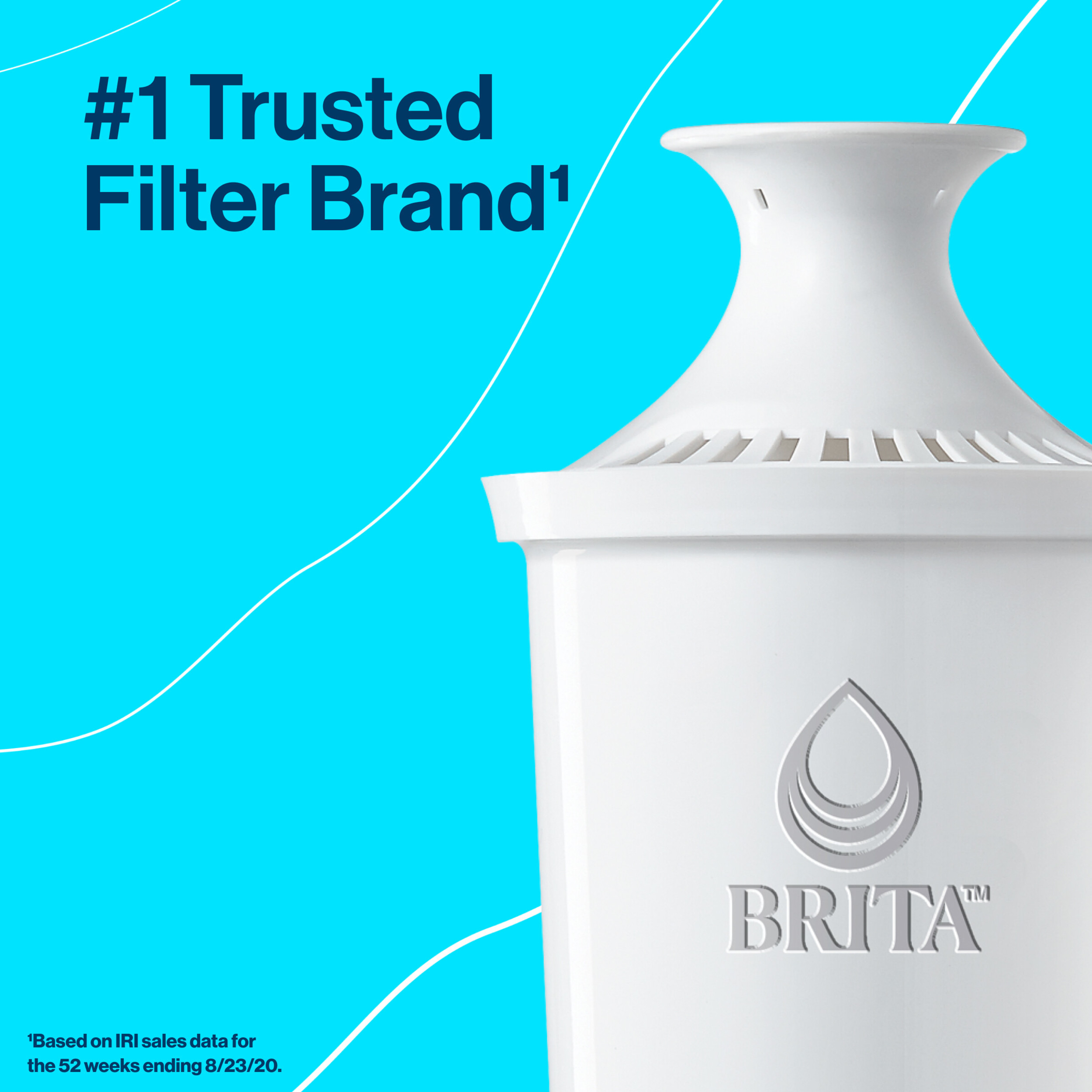 Brita Standard Water Filter, Replacement Filters for Pitchers and Dispensers, BPA Free, 3 Count - image 4 of 10