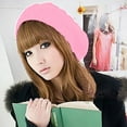 thumbnail image 7 of Elegant Ladies Wool Beret Knit Hat for Autumn Winter Season Warm Soft Comfortable Fashion Headwear Accessory, 7 of 7