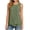 Green-1, variant on Cotton Linen Tank Tops for Womens Sleeveless Round Neck Tiered Layered Shirts Summer Casual Loose Fit Plain Blouses