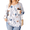 Multicolor BF112, variant on Zeagoo Womens Plus Size Tops Puff Long Sleeve T-Shirts Pleated V Neck Tunics Fall Dressy Casual Loose Blouse