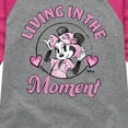 thumbnail image 3 of Disney - Living In The Moment - Toddler & Youth Girls Raglan Graphic T-Shirt, 3 of 4