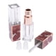 thumbnail image 3 of Paquete de 2 tubos de brillo - Tarros de plástico vacíos y recargables Recipiente para lápiz - Soporte para bálsamo 02 Macarena Envase vacío del tubo del brillo de labios, 3 of 8