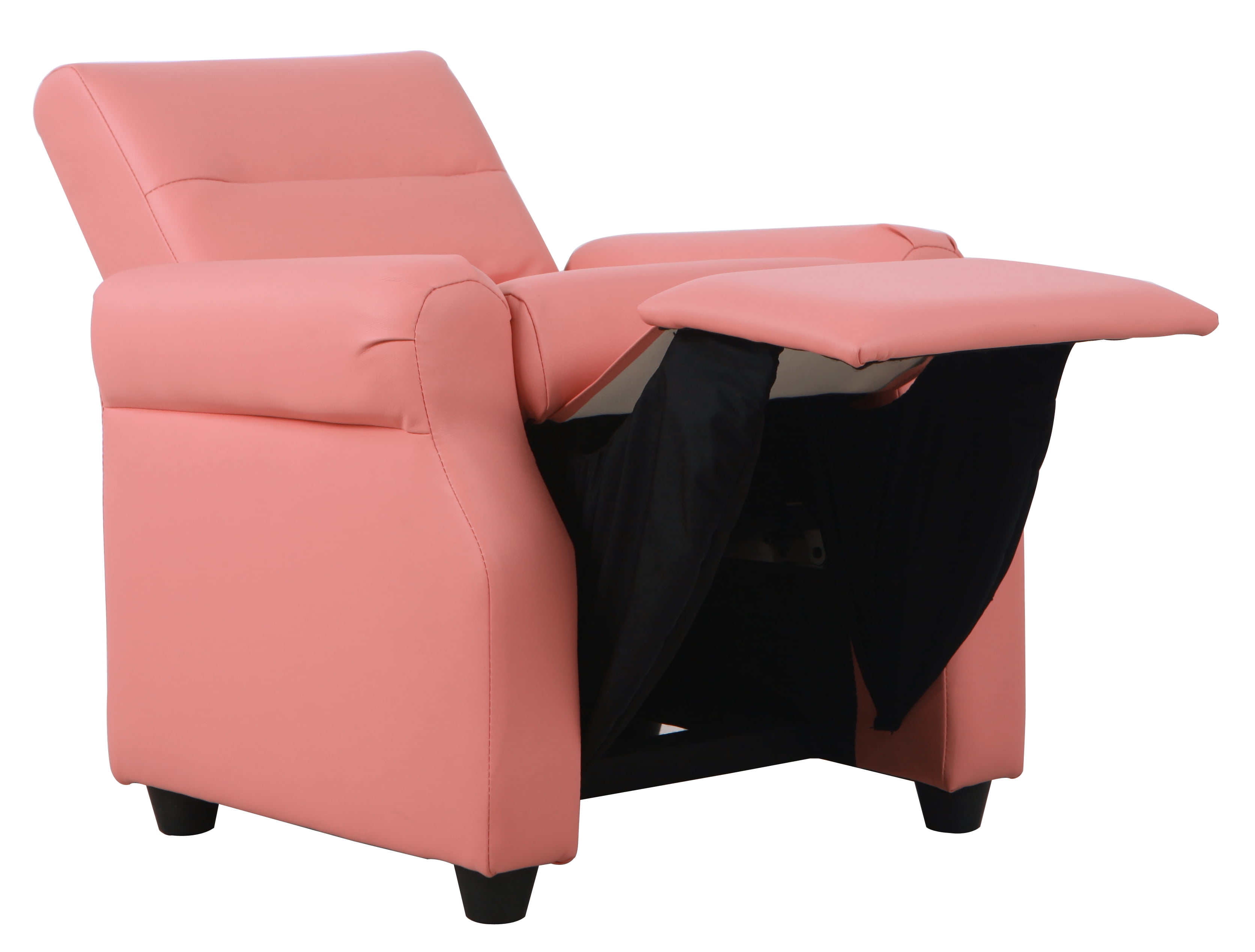 kids pink recliner