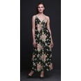thumbnail image 2 of Bimba Robe Longue Maxi d'Été à Imprimé Floral pour Femme, Col en V, Tenue de Villégiature de Vacances - Grand, 2 of 6
