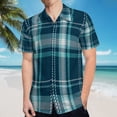 thumbnail image 5 of High Quality Hawaiian Shirts for Men Short Sleeve Aloha Beach Shirt Floral Summer Casual Button Down Shirts Blouses 7YGJAK, 5 of 7