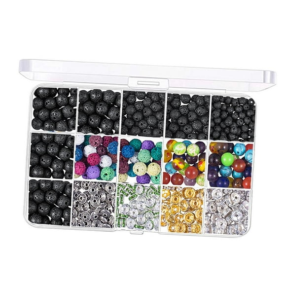Piedras de cristal Fernando 600 Piezas Espaciadoras Sueltas PARA manualidades