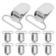 thumbnail image 1 of BEADCEST 25Ud Clips Sujetadores Para Sábanas Y Fundas De Colchón Con Firme Agarre Plata, 1 of 8