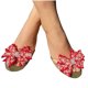 thumbnail image 4 of Amzcrzy Zapatos de mujer,Zapatos de mujer,Zapatillas de mujer, Sandalias planas de punta abierta con cristales de verano para mujer, ropa informal para exteriores Sandalias Mujer Zapatillas De Casa, 4 of 6