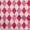 Magenta, variant on oneOone Polyester Spandex Orange Fabric Argyle Dress Material Fabric Print Fabric By The Yard 56 Inch Wide