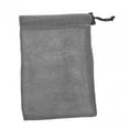 thumbnail image 3 of Bolsa pequeña de malla con cordón, bolsa de malla, organizador de viaje multiusos, bolsa de cosas para Gris, 3 of 9