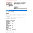 thumbnail image 2 of Front Brake Pad Set - Compatible with 2000 - 2006 GMC Yukon XL 1500 2001 2002 2003 2004 2005, 2 of 2