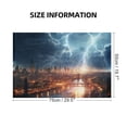 thumbnail image 2 of Lingy Thunderstorm Wooden Jigsaw Puzzle Impossible Wooden Puzzles Gift for Family Friends 1000 PCS, 2 of 6