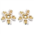 thumbnail image 1 of 10 Pack RG6 Jack Insert, Coaxial Jack Insert Gender Changer,10 x RG6 Keystone Jack Insert, 1 of 7