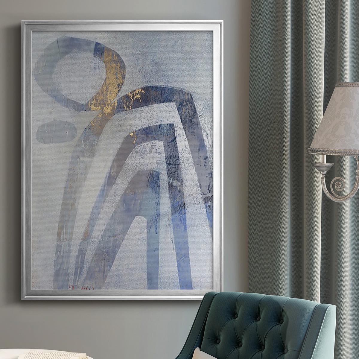 Linx IV Premium Framed Print, in Gold, Black, or Silver - Ready to Hang