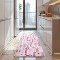 thumbnail image 4 of Pink Breast Cancer and Love Kitchen Rug Mat,Kitchen Runner Rugs Non Skid Washable,Decorative Kitchen Floor Mats for Kitchen,Sink,Laundry,17"x47.2", 4 of 7