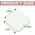 thumbnail image 2 of DESIGNICE Compact Mirror,Foldable Square Dual Mini Mirror,Lightweight Impact Resistant Pocket Mirror,White, 2 of 7