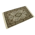 thumbnail image 3 of Cream Floral Kirman 3X4 Oriental Rug, 3 of 11