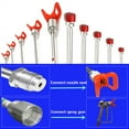 20/30/50/75/100cm Sprayer Extension Rod Airless Paint Spray Guns Tip