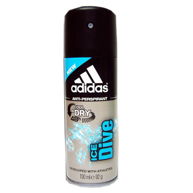 spanning zaad zwaar Adidas Ice Dive Anti Perspirant 48H Deodorant Body Spray 5 Oz (Develop -  Walmart.com