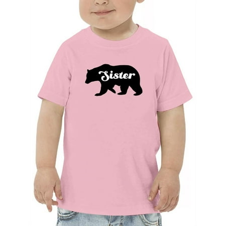 

Sister Bear Silhouette Toddler T-Shirt 3 Toddler