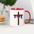 thumbnail image 4 of CafePress - Season Of Lent Cross Mug - 11 oz Ceramic Mug - Novelty Coffee Tea Cup, 4 of 6