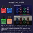 thumbnail image 3 of Glow in the Dark 40ML Fluorescent Liquid Easy Apply Paint Suitable for Creative Projects and Outdoor Marking, 3 of 13