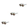 thumbnail image 1 of Sonducket Gafas de sol redondas para niños Gafas para bebés Color crema facial con marco de forma redonda Accesorios de ropa Verde Type1 NO1 Sonducket CBP390162, 1 of 6