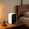 thumbnail image 4 of 1600W Portable Space Heater with Remote Control, Turbo Fan & Tip-Over Protection – Desktop Ceramic Heater with 2 Heat Settings, Instant Wide-Range Heating & Quiet Operation for Home or Office, 4 of 4