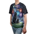 thumbnail image 4 of Happy New Year Newfoundland Family Cheer Winter Midnight Firework All Over Print 3D Shirt Unisex Merch Newfie Dog Lover Gifts - 02025, 4 of 6