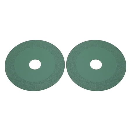 

2Pcs Glass Cutting Disc Heat Resistant Incisive Diamond Saw Blade for Tile Ceramic Jadestone Dark Green