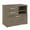 Light Brown, variant on Hybrid Office Storage Cabinet with Drawers in White - Engineered Wood