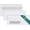 80 Count | Flip & Stick, variant on #10 Left Window Self Seal Envelopes - 80/Pack - 4 1/8 x 9 1/2 Inch Business Envelopes #10 With Flip & Seal Closure, Security Tinted for Invoices & Statements - White Letter Size