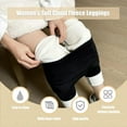 thumbnail image 2 of Soft Clouds Fleece Leggings, Fleece Lined Leggings Women, Winter Leggings for Women Fleece Lined, 2 of 6