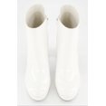 thumbnail image 4 of Women's Block Heel Round Toe Ankle Boots with Side Zipper, 4 of 6