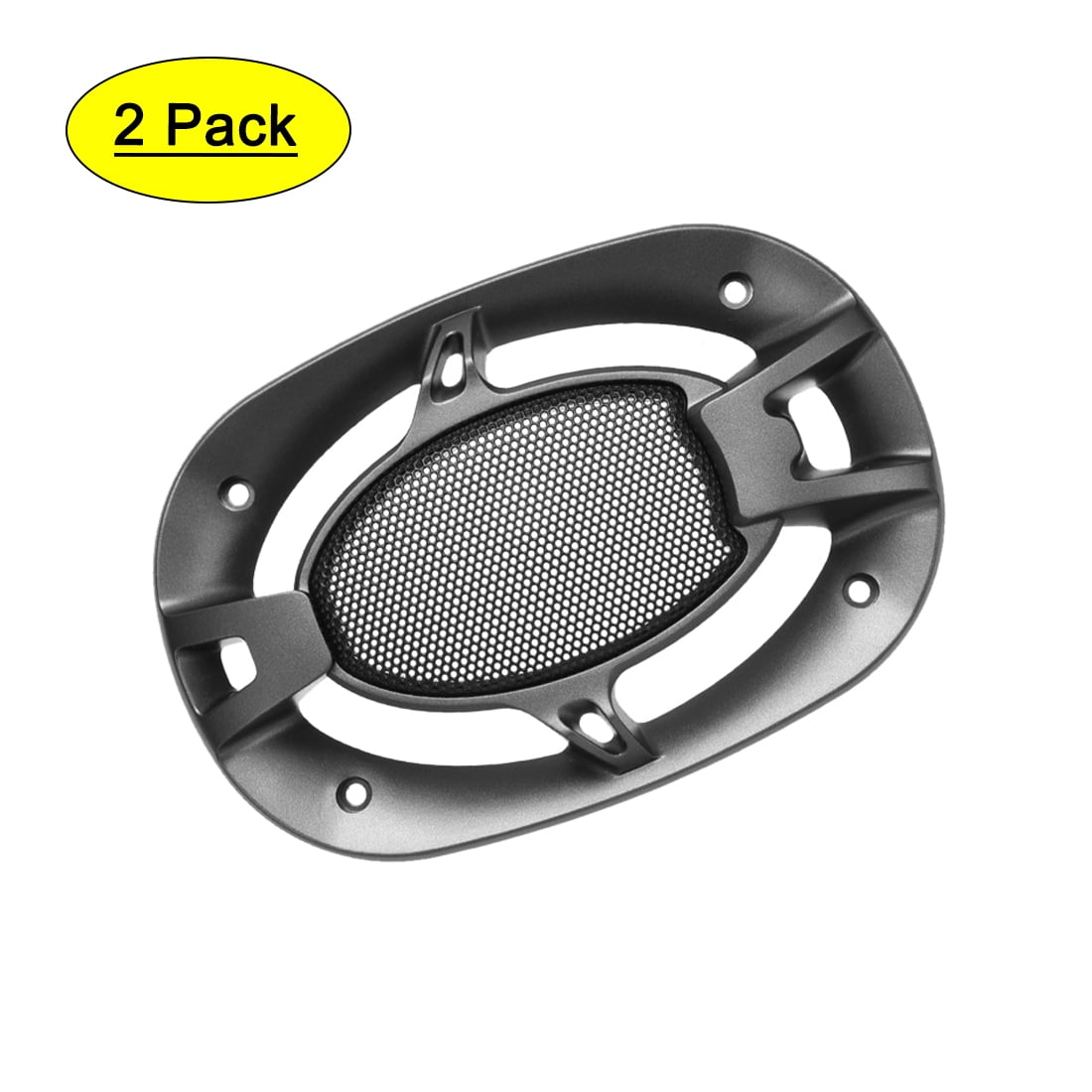 Speaker Grill Cover 4x6 Inch Mesh Decorative Square Subwoofer Protector