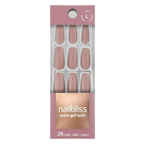 DASHING DIVA - GEL NAIL - CLASSIC NUDE Ongles prêts- à- coller