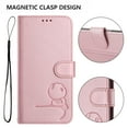 thumbnail image 5 of Phone Case for Samsung Galaxy S25 Ultra,PU Leather Wallet RFID Blocking Card Slots Holder Notebook Kickstand Shockproof Flip Folio Cover Compatible with Galaxy S25 Ultra-B1, 5 of 7