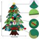 thumbnail image 4 of Árbol de Navidad del fieltro, árbol de Navidad del fieltro de Diy con 5 metros 50 luces llevadas de la secuencia Hs, 4 of 5
