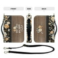 thumbnail image 5 of ZUXONGSY Floral Butterfly Print Bible Case Cover for Women God Is Been Your Support Faux Leather Bible Bag with Shoulder Strap Sturdy Bible Accessories Bible Study Tools, XL, 5 of 7