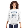 thumbnail image 3 of Vintage PACMAN Fight for the Ages Unisex Plus Size Sweatshirt Brisco Brands 2X, 3 of 5