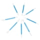 thumbnail image 3 of Juego de 8 herramientas para decoración de pasteles, pluma de grabado, suministros para pasteles, herramientas para hornear DIY, color azul, 3 of 14