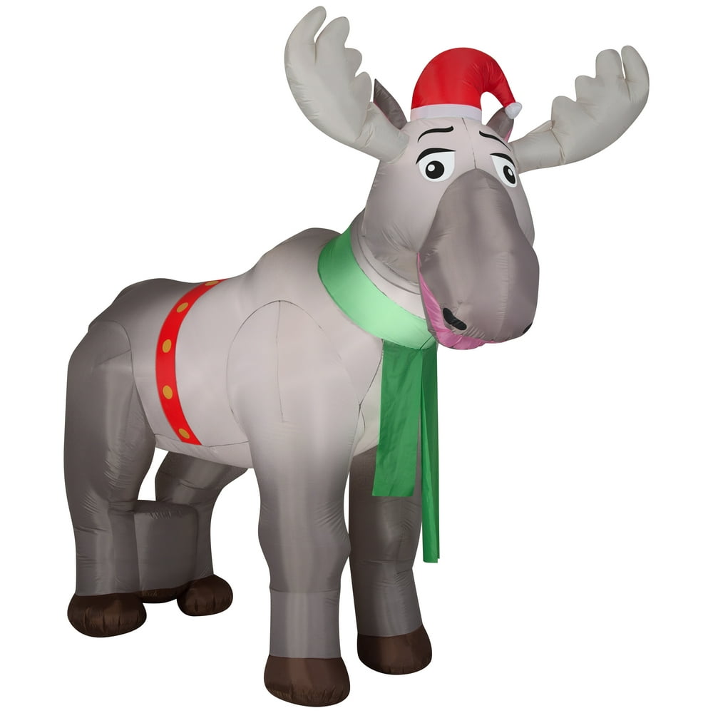 Holiday Time Yard Inflatables Moose, 8.5 ft