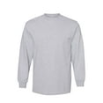 thumbnail image 2 of American Apparel - Men's Heavyweight Cotton Long Sleeve T - Shirt | 6 Oz./yd² (Us),100% Cotton | 6 Pack Heather Grey Tee -L Size, 2 of 5