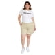 thumbnail image 5 of Short clásico de lino Roman Fashion /Tallas Extras, 0136 (Arena) beige 40 Roman Fashion SH-ELY-0136-ARENA, 5 of 6