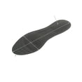 thumbnail image 4 of Plantillas ortopédicas de TPU con masaje líquido, relleno de glicerina, que absorben el masaje terapéutico de pies para fascitis plantar y pies planos (negro) - Talla M1, 4 of 7