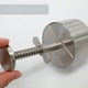 thumbnail image 4 of Accesorios de herramientas de cocina de acero inoxidable para hacer hamburguesas y hamburguesas ajustables redondas, 4 of 6