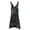 Black / White Diagonal Stripe, variant on Proenza Schouler Women's Black / White Diagonal Stripe Printed Georgette Sleeveless Knot Sleeve Dress - 6