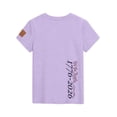 thumbnail image 5 of CCRFTGI 4th of July Tops for Child Girls 10-12 Short Sleeve Happy 250 anniversary usa shirt Summer Cute Casual Tshirts Independence Day Girls Fashion Tshirts Purple 5-6 Years, 5 of 5