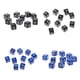 thumbnail image 1 of 40 piezas D6 Dados Dados poliédricos de 6 lados para Juegos de rol Accesorios 2 colores perfke Dados poliédricos, 1 of 9