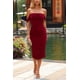 thumbnail image 3 of Vestido PRETTYGARDEN 2025 Ajustado con Hombros Descubiertos XL, 3 of 8